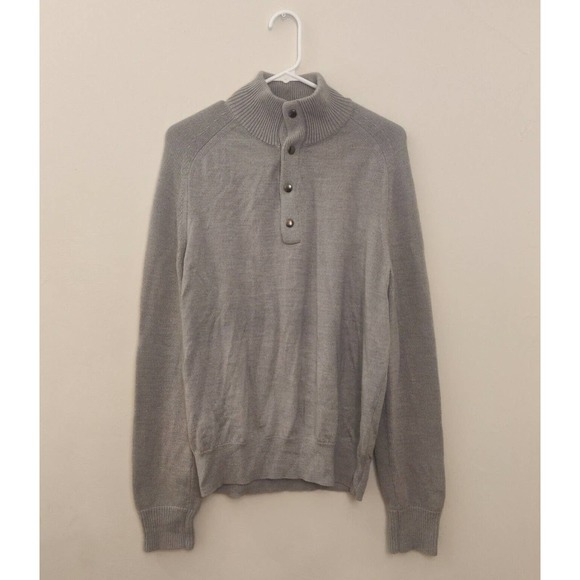 Banana Republic Other - Banana Republic Merino Wool Sweater Men's Pullover Gray Size Large.